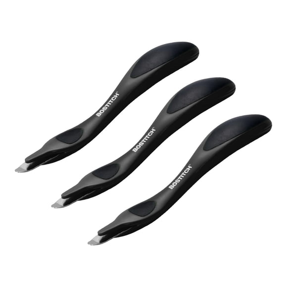 Removedor de grapas Bostitch 3 paquetes con punta magnética para oficina