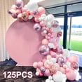 thumbnail image 1 of Muyoka Kit de arco de globo Globos rosas Conjunto de arco de guirnalda con cadena de globo Cinta Globos de látex reutilizables Suministros de fiesta para boda Fiesta de cumpleaños Decoración de baby s Muyoka Hogar, 1 of 1