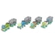 thumbnail image 5 of Camión De Juguete De Dinosaurio BuyWeek 8 Piezas Transporte De Dinosaurios, 5 of 14