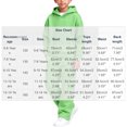 thumbnail image 3 of Mooqilaa Boys Activewear Outfit Sets, Casual Long Sleeve 2 Piece Fleece-Lined Boys Clothing Sets Size 5-6 Years Mint Green, 3 of 6