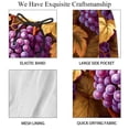thumbnail image 4 of luoweisi Men's Beach Shorts Quick Dry Swim Trunks with Mesh Lining Grape 2XL, 4 of 5