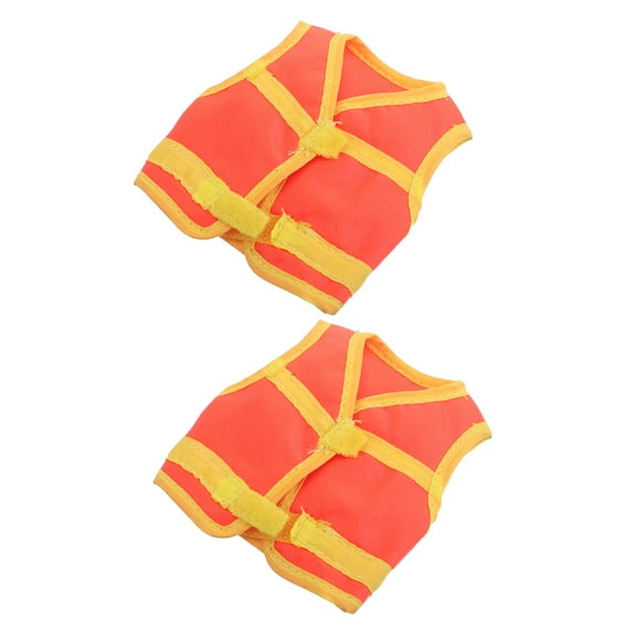 Milisten 2-Pack Cloth Dolls for Party Favors, Craft Projects, and Construction Theme Decorations