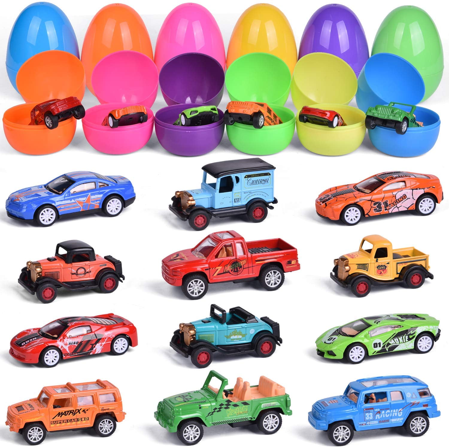 small pull back cars