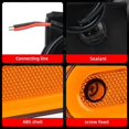 thumbnail image 3 of Luz de posición lateral LED 12 V 24 V Yuxing Luz de gálibo amarilla, 3 of 5