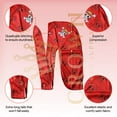 thumbnail image 3 of Silky Anime Durag Trinity - 3pcs Set Durag Long Tails, Moisture Lock, Silky Satin (One P Trinity), 3 of 7