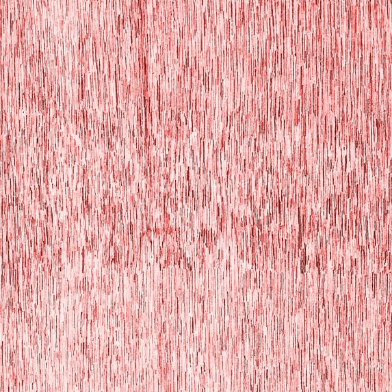 Ahgly Company Indoor Square Solid Red Modern Area Rugs, 5' Square