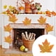 thumbnail image 4 of onlyliua Ofertas Especiales Hojas de Arce Simuladas para Decoración de Aulas de Otoño, Hojas de Arce para Decoración de Fiestas Navideñas, 50 Hojas de Arce, 4 of 6