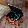 thumbnail image 4 of Storage Box, Jewelry Box, Vintage Embossment For Storing Earrings Necklace Rings, 4 of 8