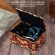 thumbnail image 1 of Caja De Almacenamiento De Joyas Collar Con Soporte En Relieve Vintage, 1 of 8