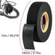 thumbnail image 1 of Cinta de aislamiento eléctrico 2 uds. Cinta aislante negra, cinta de tela de alta viscosidad automotriz, cinta de tela escocesa negra para autos de alta temperatura dedicada Feliz Sencillez, 1 of 5