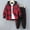 Red b13 boys sweatsuit, variant on Toddler Boy Clothes 5T Size 4-10 Years Toddler Boys Clothes Flannel Plaid Hooded Sweatshirt & Pants 2-Piece Set Boys Fall Winter Outfits Set