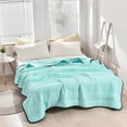 thumbnail image 4 of Cqxid Polyester Blanket Under $30 Blanket Comfy Sleepers Blanket Comfy Sleepers Ice Blanket Lightweight Breathable Ice Cool Calming Blankets Summer The Cold Blankets For Hot Sleeper, 4 of 5