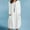 White, variant on Njoeus Women's Cotton Crewneck Tank Dress Baggy Casual Shirt Dress Long Sleeve Linen Oversize Tunic Dresses with Pockets