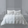 Downcool Queen Size Bed in a Bag 7 Piece Comforter Set Hotel Bedding