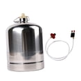 thumbnail image 4 of Cilindro de gas inflable de acero inoxidable para estufa de gas, cocina al aire libre, pesca. 1.35L, 4 of 9