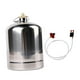 thumbnail image 4 of Cilindro de gas inflable de acero inoxidable para estufa de gas, cocina al aire libre, pesca. 1.35L, 4 of 9