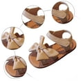thumbnail image 7 of Gubotare Toddler Girl Summer Sandals Baby Girl Boy Sandals Comfort Summer Outdoor Casual Beach Shoes with Flower Anti Slip Size 8 (Khaki,Toddler 8), 7 of 7