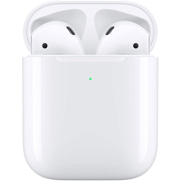Pre-Owned Restored Apple AirPods 2 -Wireless Bluetooth Earphones - with Wireless Charging Case