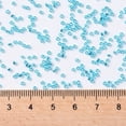 thumbnail image 4 of TOHO Round Seed Beads Japanese Seed Beads (23B) Silver Lined Aqua 15/0 1.5mm Hole: 0.7mm about 3000pcs/10g, 4 of 5