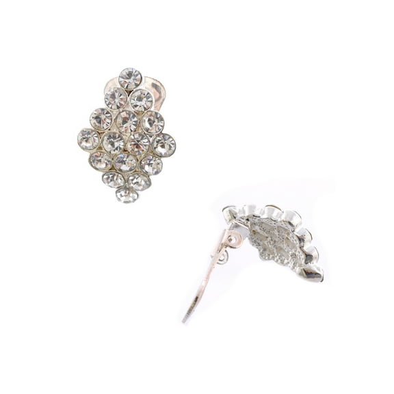 Fashion Jewerly Earrings Silver Plating Clip On Earrings