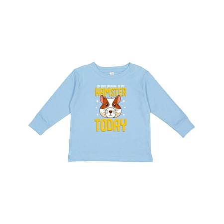 

Inktastic Hamster Kids Pet Gift Toddler Boy or Toddler Girl Long Sleeve T-Shirt