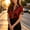 Red, variant on Women's Sexy Satin Leopard Print Blouse with Button Front – Elegant Contrast Trim Collar Short Sleeve Work Top Red，S