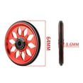 thumbnail image 6 of A Golden Couple-Folding Bicycle Easy Wheel Cnc Bearing Push Training Wheel For Brompton, 6 of 8