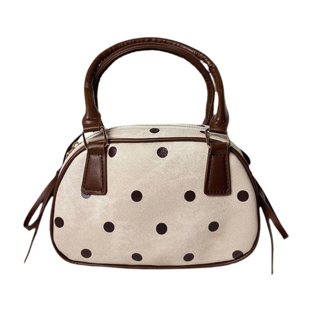 Bolso bandolera versátil con cremallera y correa ajustable para mujer. Bolso de mano para el trabajo. Beige