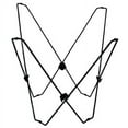 thumbnail image 2 of Algoma 4801 Black Butterfly Chair Frame, 2 of 2