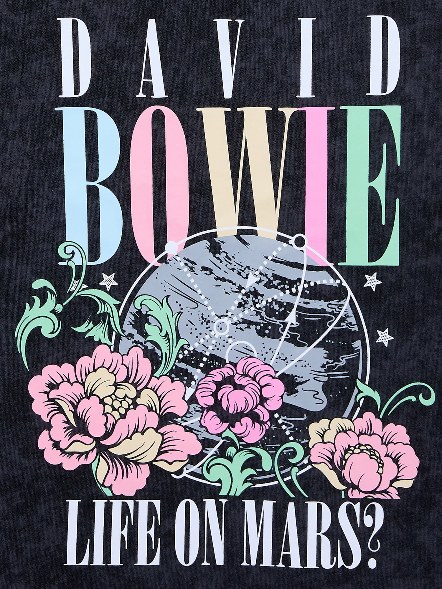 David Bowie Girls Graphic Tee, Sizes 4-18