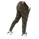 thumbnail image 2 of Jogger cargo de gabardina stretch John Silver Corte skinny y estampado de camuflaje verde, 2 of 2