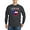 Charcoal, variant on CafePress - Flag Map With Texas Long Sleeve Dark T Shirt - Long Sleeve Dark T-Shirt