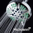 thumbnail image 3 of Interlink Products International NOTILUS All Chrome Finish Antimicrobial 4.3 inch Shower Head, 3 of 5