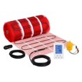 thumbnail image 1 of Floor Heating Mat, 100 Sq. ft, Electric Radiant In-Floor Heated Warm System with Digital Floor Sensing Thermostat, Includes Installation Monitor, Adhesive Back for Easy Installation on The Floor, 1 of 7