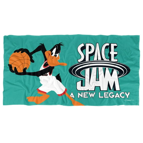 Space Jam: A New Legacy Daffy Officially Licensed Beach Towel 30' x 60'