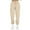 Beige, variant on Winter Women Casual Warm High Waist Elastic Drawstring Long Pants with Pocket for Sporty Comfort Elastic High Waisted Straight Leg Pull On Trousers