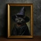thumbnail image 4 of Pintura en lienzo de estilo gótico victoriano para decoración de la habitación, póster Retro, Cuervo, bruja, murciélago, Calavera, Academia oscura, regalos de Halloween, 4 of 4