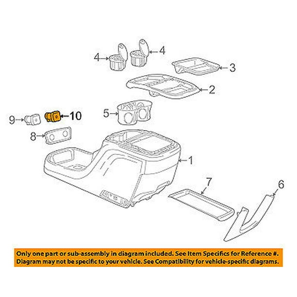 CHRYSLER OEM 2017 Pacifica Center ConsoleUsb Port 68229847AA Walmart