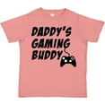 thumbnail image 3 of Inktastic Daddy's Gaming Buddy with Controller Boys or Girls Toddler T-Shirt, 3 of 5