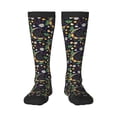 thumbnail image 2 of Picia Women Crew Soft Moisture-wicking Socks Snake And Flower Pattern Design Cotton Socks, One Size fit All, 2 of 9