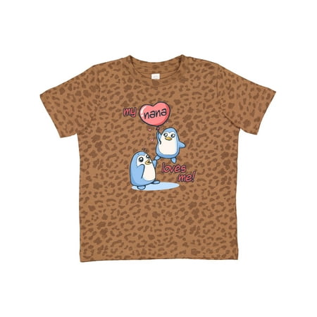 

Inktastic My Nana Loves Me Gift Toddler Boy or Toddler Girl T-Shirt
