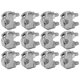 thumbnail image 3 of Abrazaderas de Cuerda de Alambre ANGGREK 12PCS M3 Acero Inoxidable para Fijar Muebles de Patio, 3 of 8