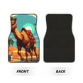 thumbnail image 7 of Salouo Cool Camel Oasis Vibes for 4-Piece Floor Mats, Custom Fit Car Mats All-Weather Car Foot Mats Automotive Floor Mats for Cars, Trucks, SUVs, Vehicle Floor Liner, 7 of 7