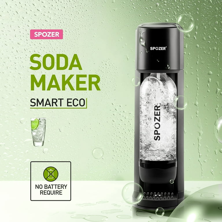 Simpli Soda 60L CO2 Cylinders - Compatible w/Sodastream (Screw-In), Ninja  Thirsti, Philips, and More - Threaded Style Soda Machine CO2 Canister Tanks