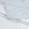 thumbnail image 5 of King Size Bedspread,Lightweight Quilt Set for Summer and Spring,3 Pieces Bedding Coverlet-1 Quilt and 2 Pillow Shams,Grey Froest Pattern,100x106 inches, 5 of 7