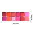 thumbnail image 3 of Brillo labial rojo en tiras de 12 colores, multicolor, para maquilladores, 36 g, 3 of 3