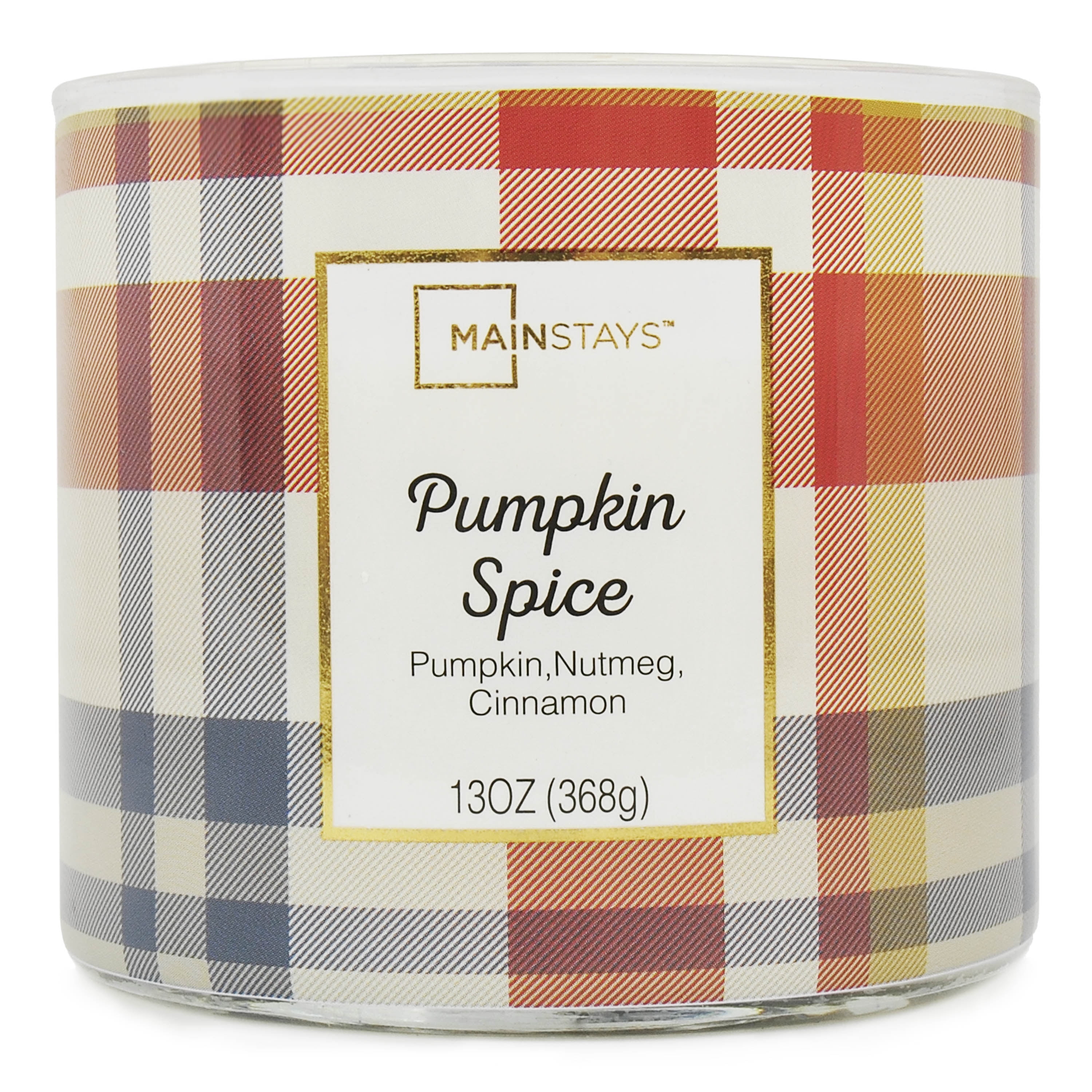 Mainstays Pumpkin Spice Fall Candle, 13 ounce