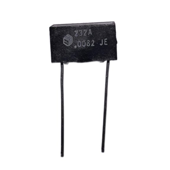 Pack of 10 232A1E822J Capacitor Rectangular 22AWG Radial Leads, .0082 MFD 400V 5% Bulk : RoHS