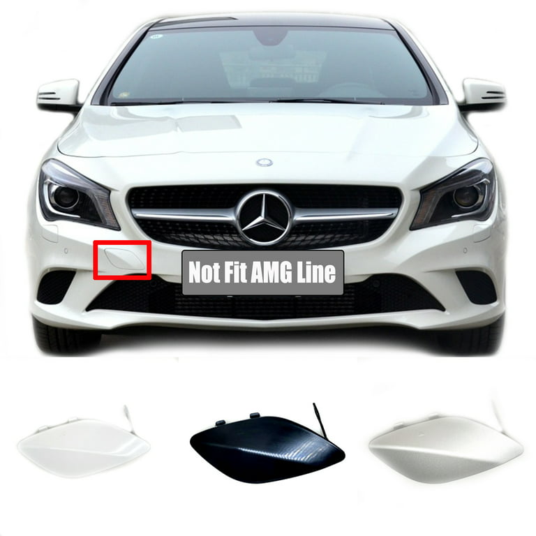 Trimla Front Tow Cover Fit 12-15 Mercedes-Benz CLA-Class Coupe