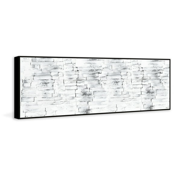 Parvez Taj Bare Imagination Floater Framed Painting Print on Canvas